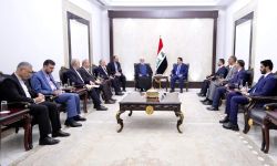 السوداني يستقبل رئيس السلطة القضائية الإيراني